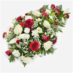 Red and White Single Ended Spray 