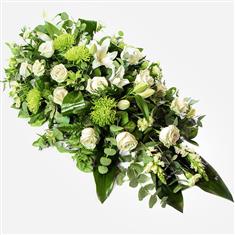 All White and Green Double Ended Spray